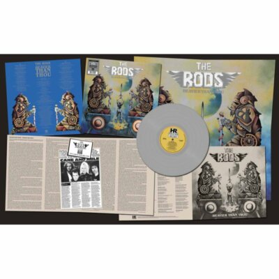 THE RODS - Heavier than Thou (NEW*LIM.250 SILVER V.*US METAL CLASSIC)
