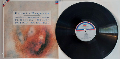 NM FAURE - REQUIEM / PAVANE LP, Montreal S/O, Dutoit, DECCA 421 440-1 Record