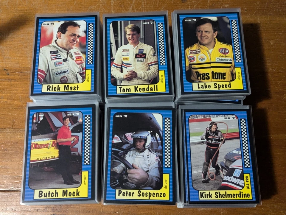 Maxx Race Cars NASCAR 1991 (Pick Your Card) - Image 3 of 3