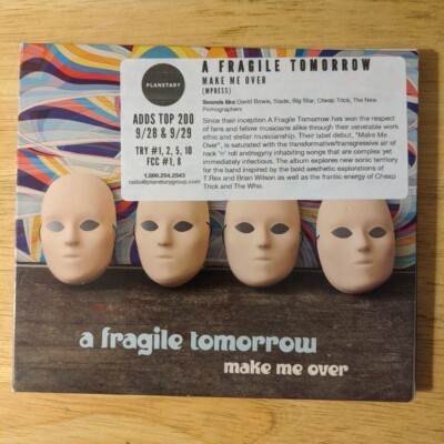 Make Me Over by Fragile Tomorrow CD, 2015 Publishers Demo Line Through Barcode