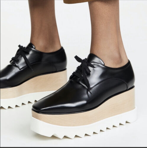 Stella McCartney Elyse Platform Oxford Black