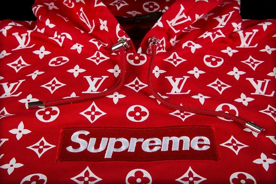 LOUIS VUITTON X SUPREME, BOX LOGO HOODIE, 2017, Hip Hop, 2020