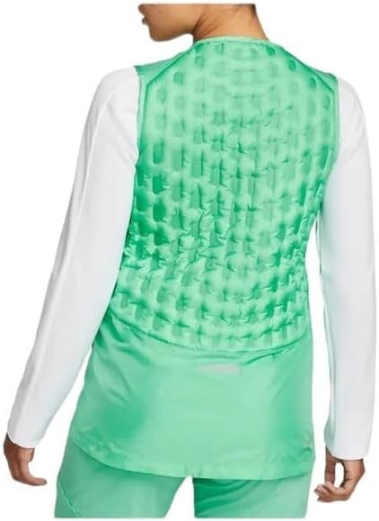 Nike Women's Therma FIT ADV Gilet Running Aeroloft Vest Jade