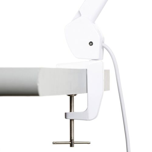 Task Lamp on Articulating Arm with Table Clamp 21W 84 LED by Amscope - Picture 4 of 6