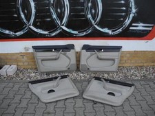 Audi S6 A6 C4 Türpappen Türverkleidungen Elekt Fensterheberschalter ecrue Leder