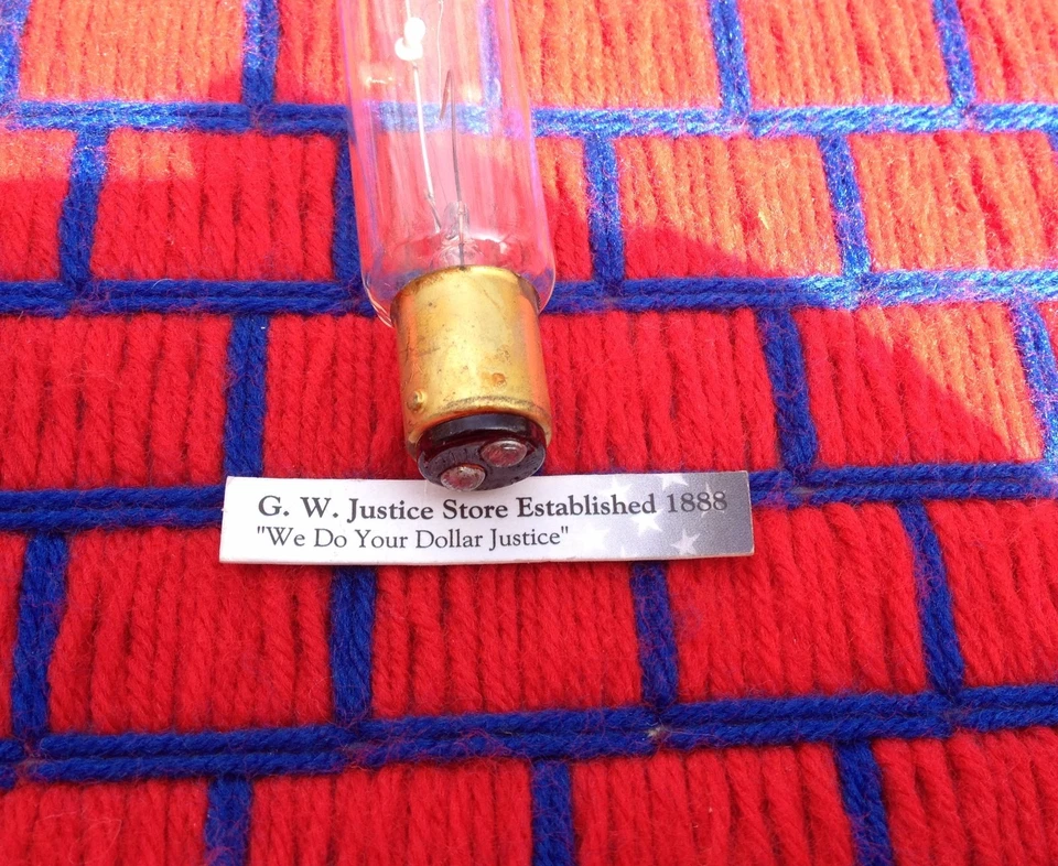 new USA 120v CLEAR 25w tube double contact bayonet SYLVANIA Light Bulb 25T6.5DC - Image 2 of 4