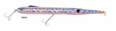 LEURRE SPINNING EEL Attack Set M 125 MM Seika 05 Bleu