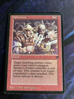 MTG　Disharmony　【LEG】 英語 MTG Disharmony English Legends | eBay
