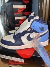 Talla 7y - Jordan 1 Retro OG High Obsidian UNC 2019 Nuevo 575441140