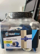 Plastic Silencer Clamp 3/4 Inch Single pack Hold Rite Pro Pack