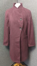 Precis Wool Long Coat Uk 14 Ln007 Hh 01