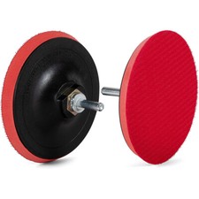 PLATORELLO CARTA VETRATA VELCRO 125mm TRAPANO SMERIGLIATRICE