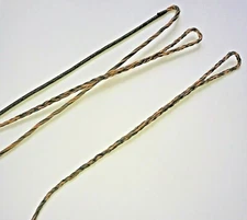 57" D-75 CAMO ACTUAL LENGTH FLEMISH TWIST BOWSTRING RECURVE D75 DYNEEMA USA MADE