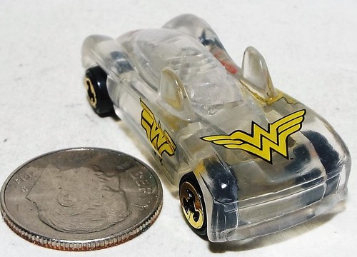 Mini Hot Wheels Super Hero Wonder Woman Invisible Car marked WW - Picture 4 of 4