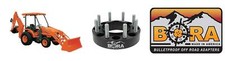 Kubota L 5740 2." Wheel Spacers Rear (2) by BORA Off Road - Made In the USA