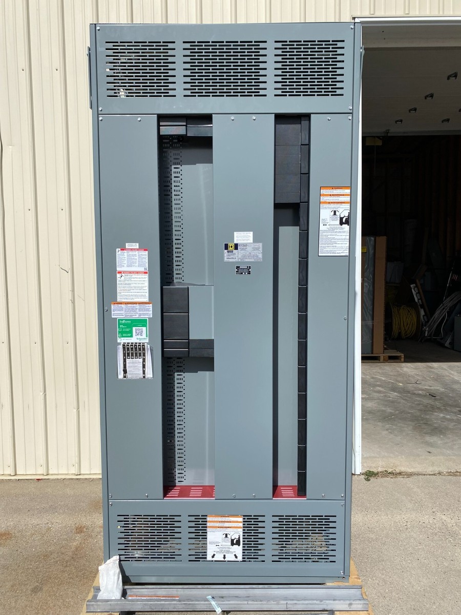 Fellows!(Q)「Q.E.D.」 2000Amp Square D QED-2 Switchboard Main Breaker GFI Panel 480Y