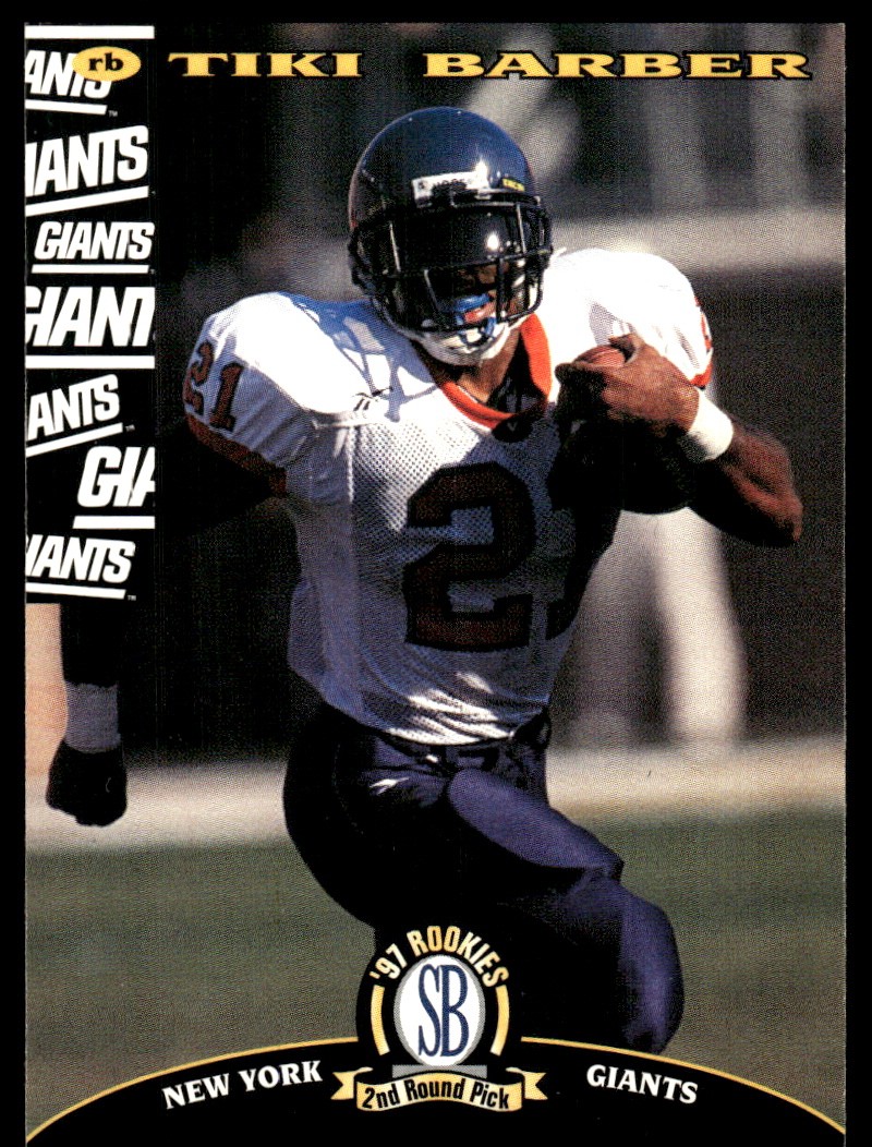 Tiki Barber Score Board NFL Rookies #45 Base