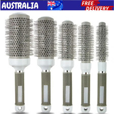 Round Hair Brush For Blow Dry Boar Bristle Thermal Curling Styling Hair