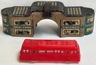 Vintage Marx Tin Bus Terminal Building Part & Renwal City Bus Co. #124