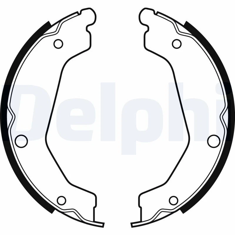 BREMSBACKENSATZ FESTSTELLBREMSE LS2085 FÜR HYUNDAI TERRACAN J3 2.9L D4BH 2.5L - Bild 2 von 4