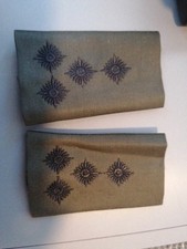 Schulterklappen Schulterschlaufen Bundeswehr Stabshauptmann Oliv/ Schwarz