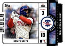 2026 Topps Series 1 Bryce Harper Philadelphia Phillies #BTP-19 Big Ticket