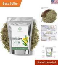 Organic Senna Loose Leaf Tea - 4oz from India, Herbal Digestive Aid