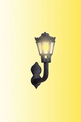 Viessmann 6478 N Scale Nostalgic Wall-Mount Lamp -- 1/2'' 1.2cm Tall