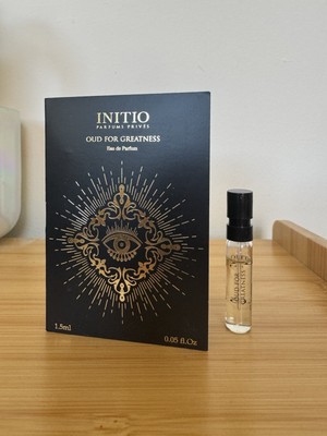 Initio Parfums Prives Oud For Greatness, sample new with card! 