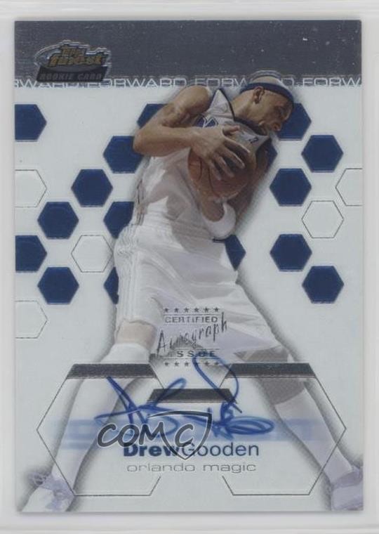 Drew Gooden #158 (Basketball Cards 2002 Finest) — is it worth grading?