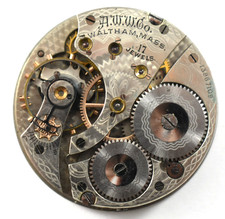 Vintage Waltham Grade 625 16s 17J OF Pocket Watch Movement lot.rb