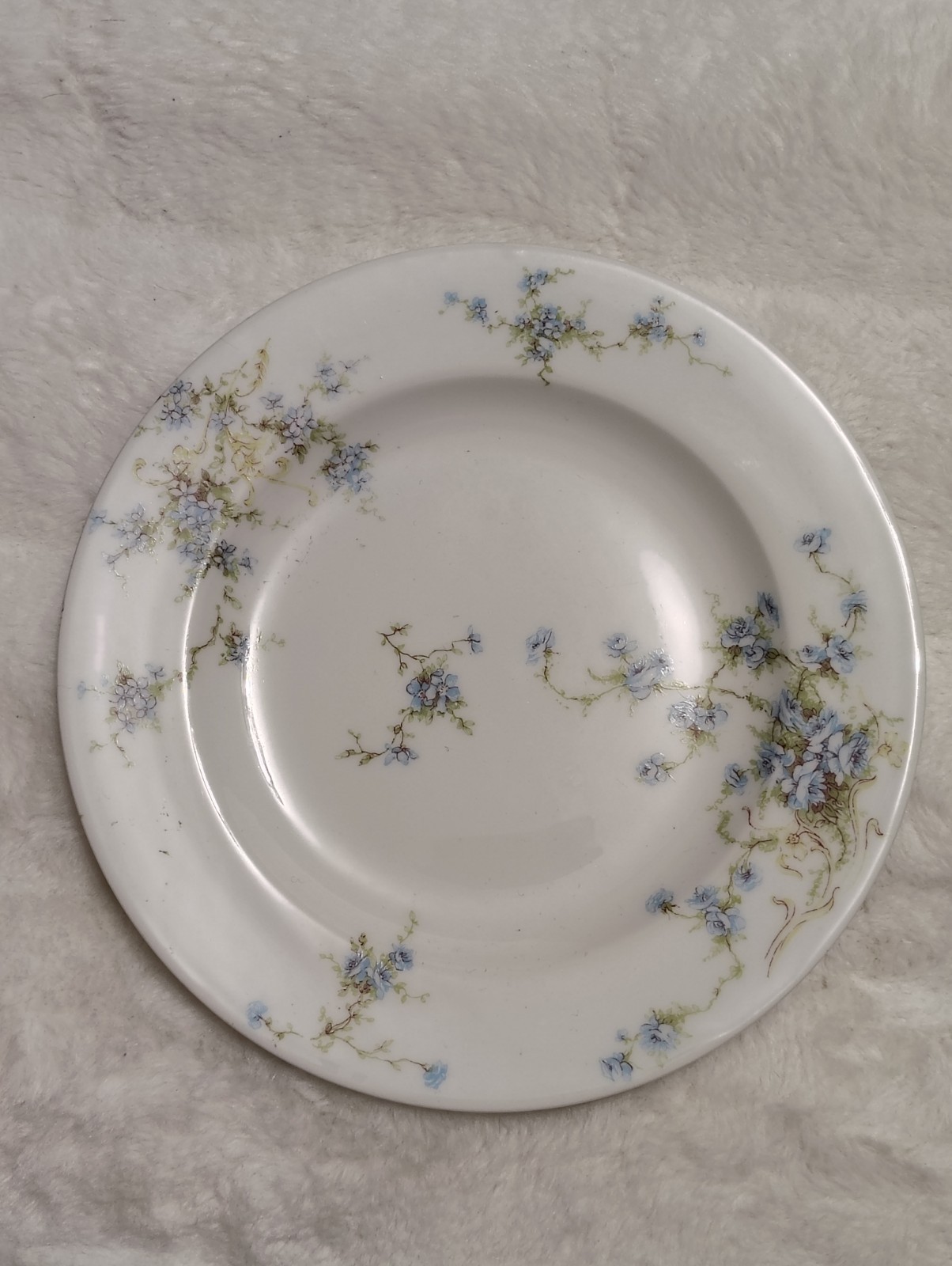 Antique Theodore Havilland Limoges France Set Of 4 Salad Plates Floral 7.5"