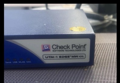 Check Point UTM-1 Edge NW ADSL Wireless Security Appliance.