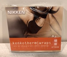    Nikken KenkoTherm Elbow Wrap Far Infrared Ionic Comfort Tech 1833 Large L   