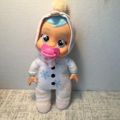 Cry Babies Baby Doll Tiny Cuddles Holly Jolly Edition Snowman Outfit 9 inch Doll