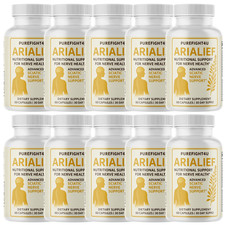 AriaLief Brain  Nerve Support  Memory  Cognitive Boost Supplement, 10 Bottles