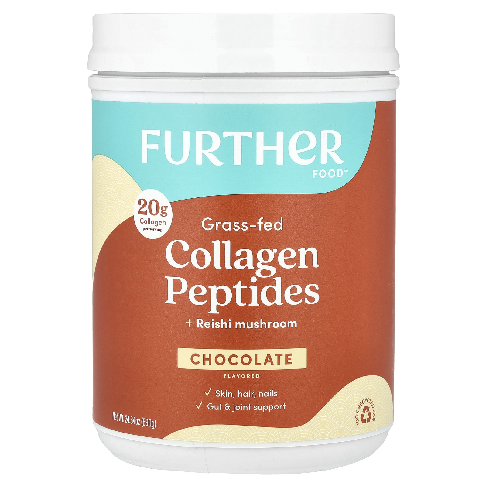 Коллаге пептиды растительного происхождения гриб Рейши Шоколад 2434 унции 690 г 10690₽