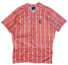 Vtg 90s Mens Cannondale Floral Colorful USA Made Cucking Jersey Pockets XL