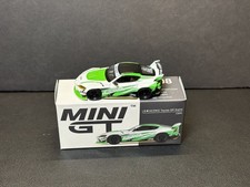 MINI GT LBWORKS Toyota GR Supra CSR2 White Green 1:64 Diecast