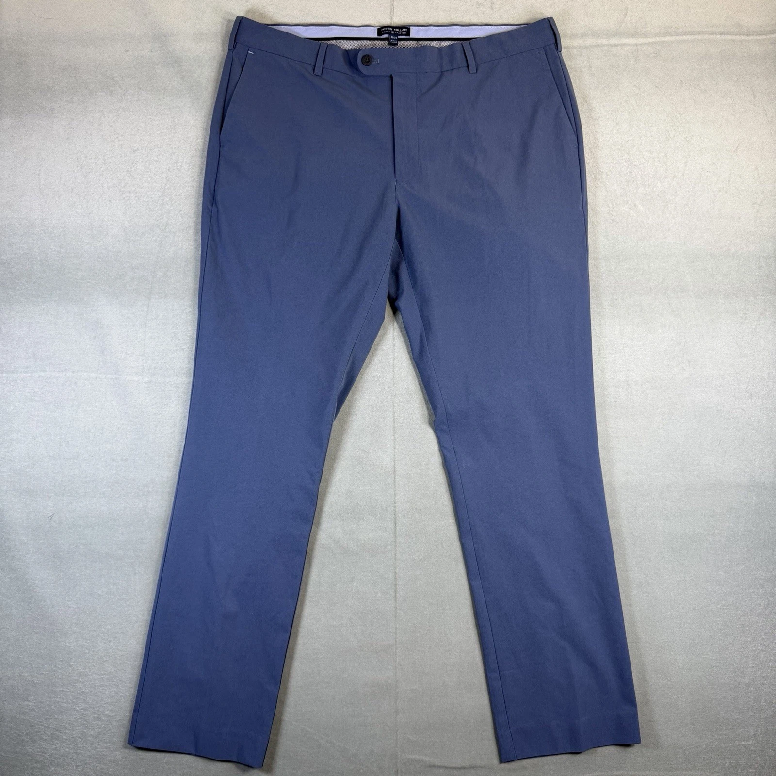 Peter Millar Crown Crafted Golf Pants Mens 38x30 Blue Surge Performance $185
