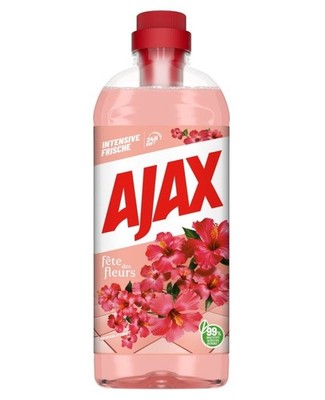 3,50 /L - 12er Pack AJAX Allesreiniger - Fete de Fleur Hibiscus - 1Liter