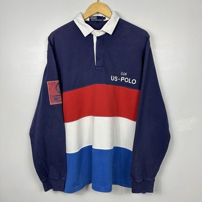 Polo Ralph Lauren Rugby, Vintage CP RL-93 Stadium, Lo Life Rare, Größe Herren Large
