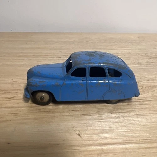 ORIGINAL VINTAGE DINKY TOYS 153 40E STANDARD VANGUARD BLUE