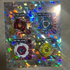Beyblade X Hologram Stickers 4-Piece Set ABC MART KIDS