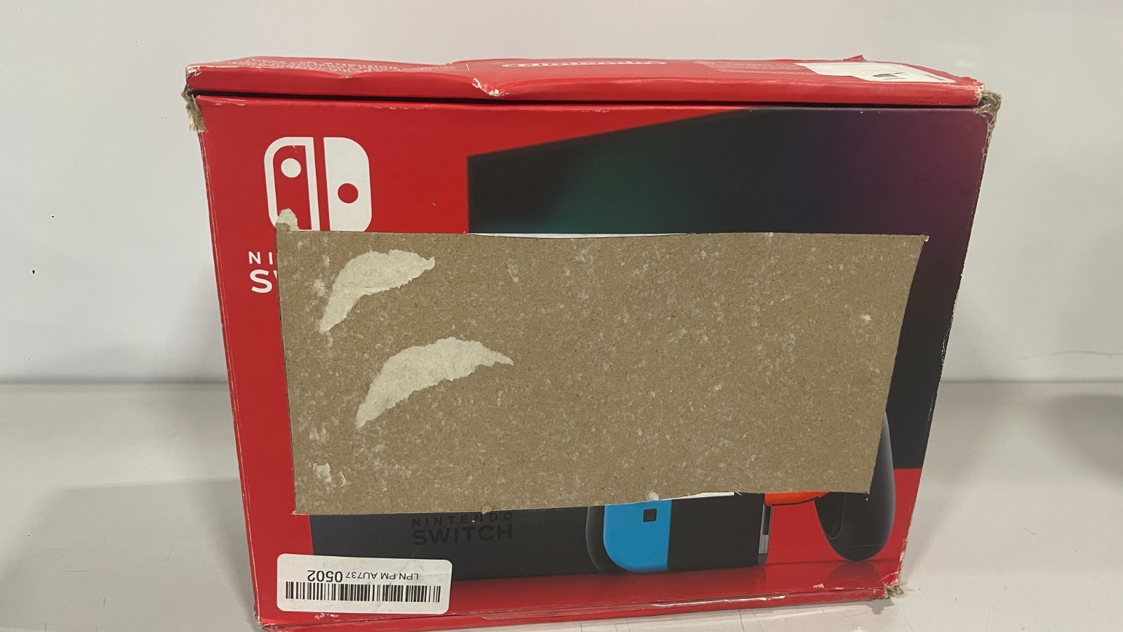 Nintendo Switch with Neon Blue and Neon Red Joy-Con (HAC-001-01)