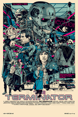 Tyler Stout Terminator Poster 24x36 100% Original, Limited to 3600