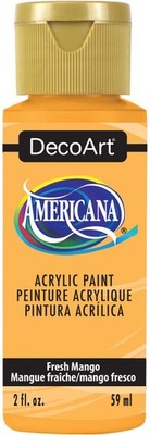 DecoArt Americana Acrylic Paint 2oz-Fresh Mango