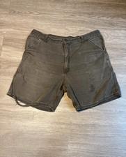 B135 TIMB Rare Timber Color way Vintage Carhart Khaki Shorts Made in the USA