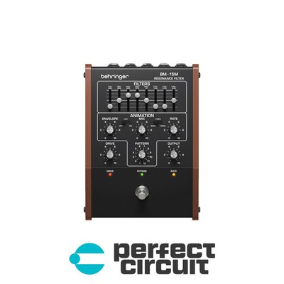 Behringer BM-15M Resonance Filter Pedal EFFECTS - NEW - PERFECT CIRCUIT