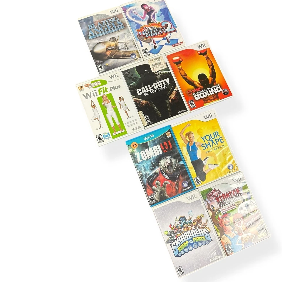 Nintendo Wii Redneck Jamboree Skylanders Zombi Call of Duty Video Games Lot Of 9 - Image 2 of 4